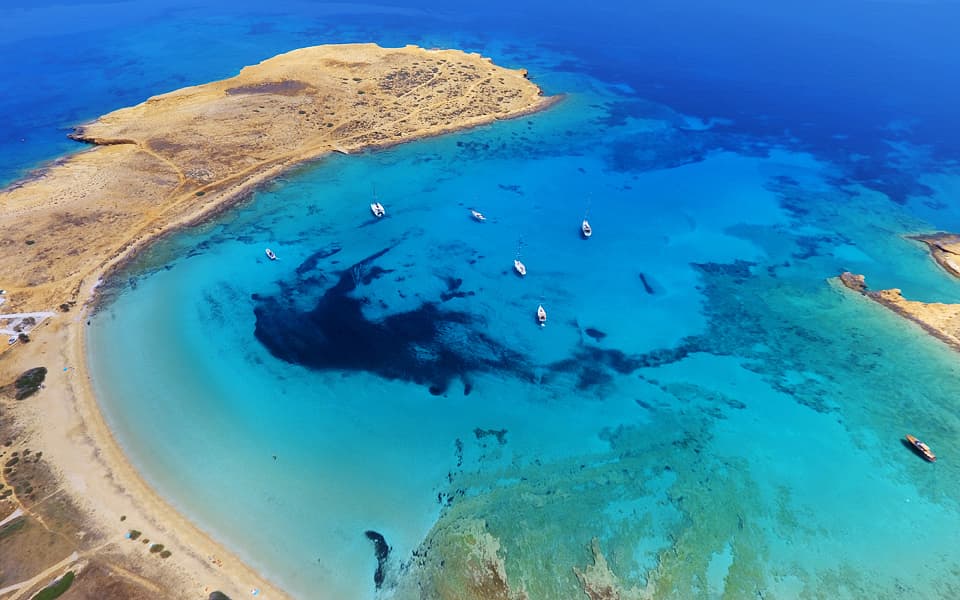 Koufonisia island view