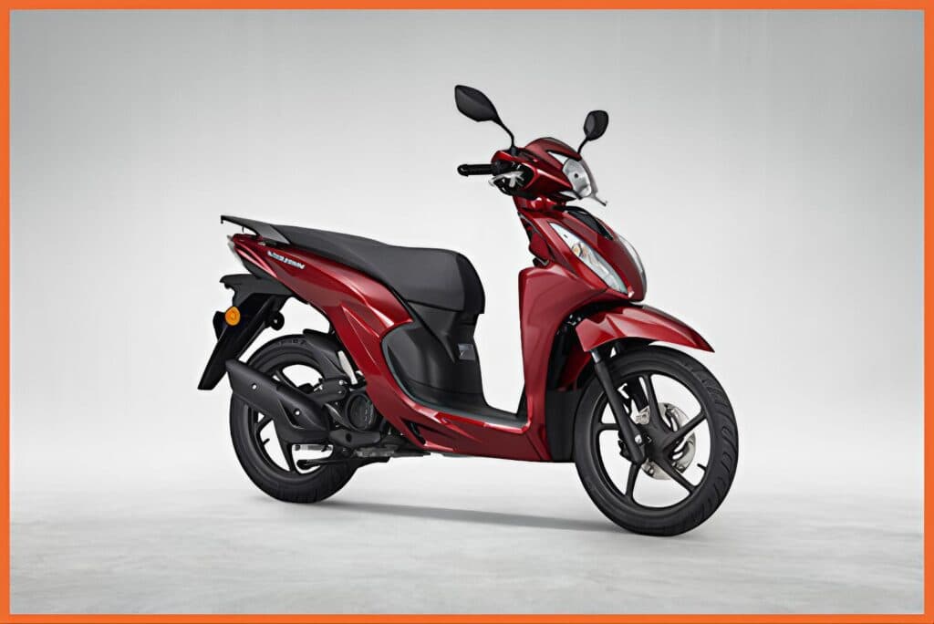Honda Vision 110cc, Loukis Rentals, Paros
