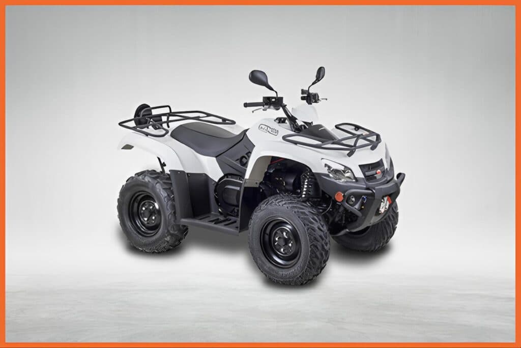 Kymco MXU 450cc (Quad-ATV), Loukis Rentals, Paros