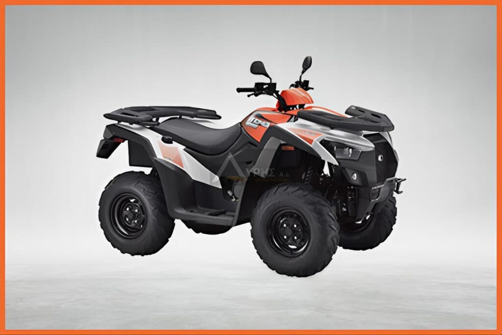 Kymco MXU 550cc (Quad-ATV), Loukis Rentals, Paros