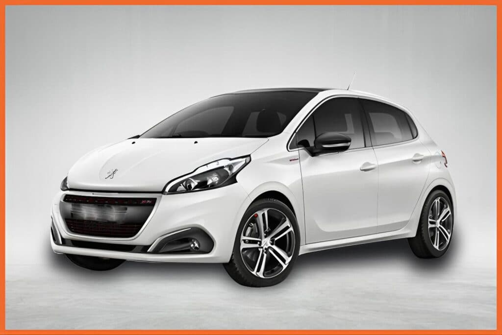 Peugeot 208 — Loukis Rentals rental in Paros