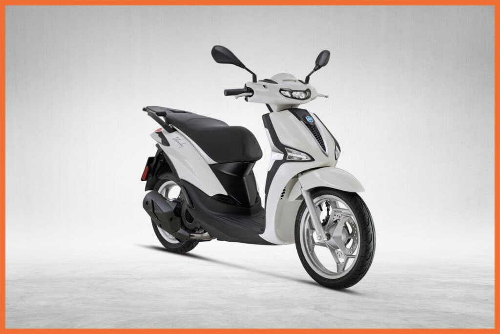 Piaggio Liberty 125cc, Loukis Rentals, Paros