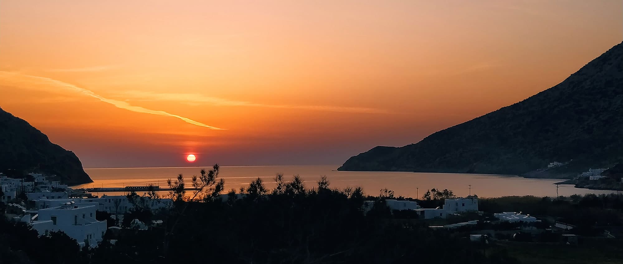 Magical Sunset View from Morpheas