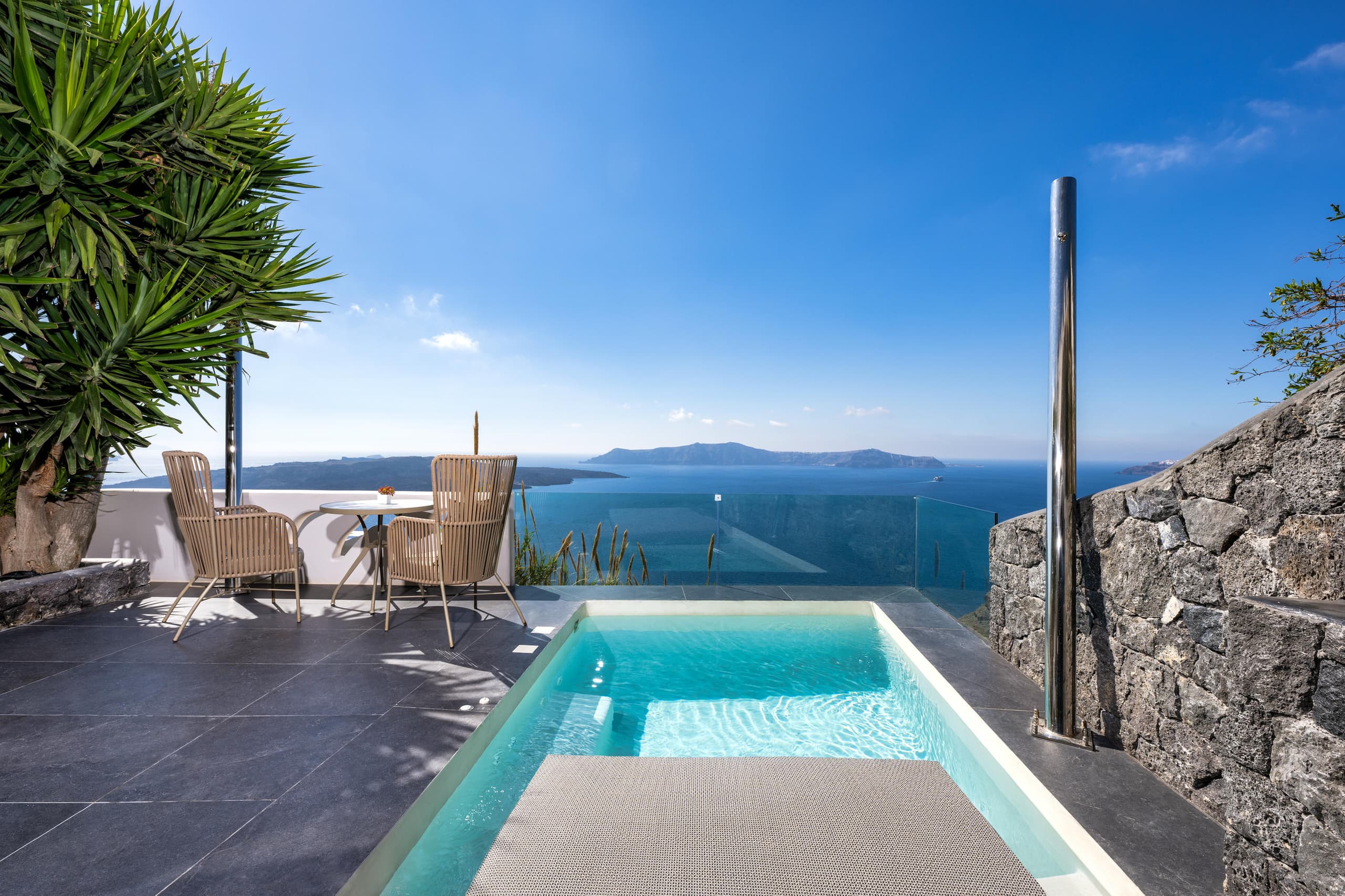 Athina Luxury Suites — caldera view