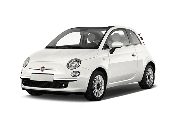 Fiat 500 Cabrio — Mars Rent A Car rental in Naxos