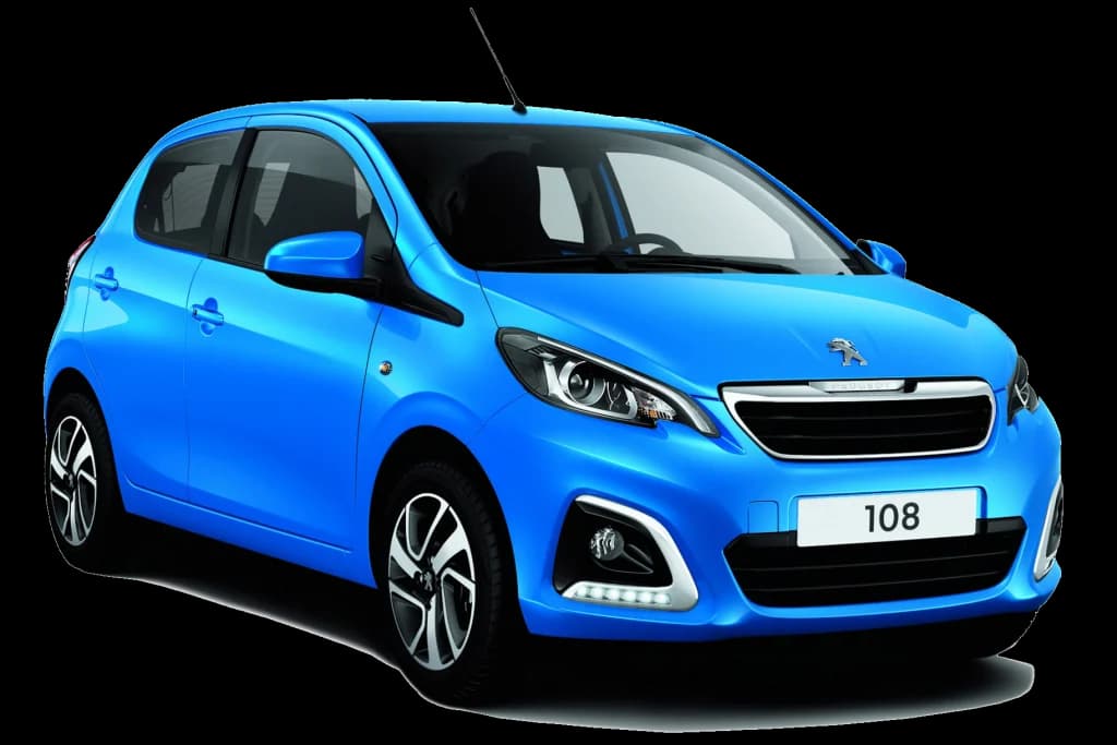 Cat A1 – Peugeot 108 | 1.0 — Chaniotis | Paros Rentals® rental in Paros