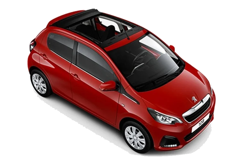 Cat A3 – Peugeot 108 | 1.0 Auto – Open top, Chaniotis | Paros Rentals®, Paros