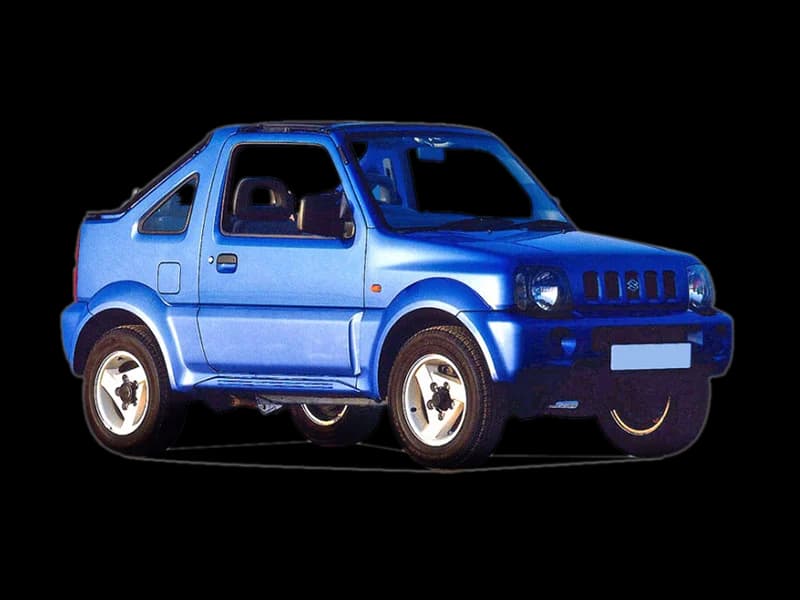 Cat E1 ā Suzuki Jimny | 1.3 open top ā Chaniotis | Paros RentalsĀ® rental in Paros
