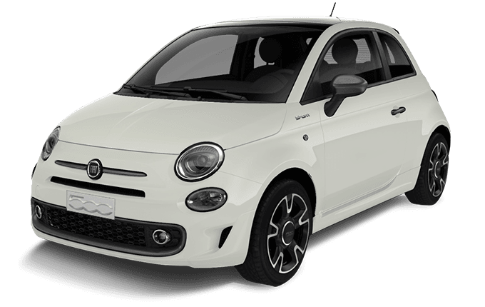 Fiat 500C — AGGELOS Rentals rental in Paros