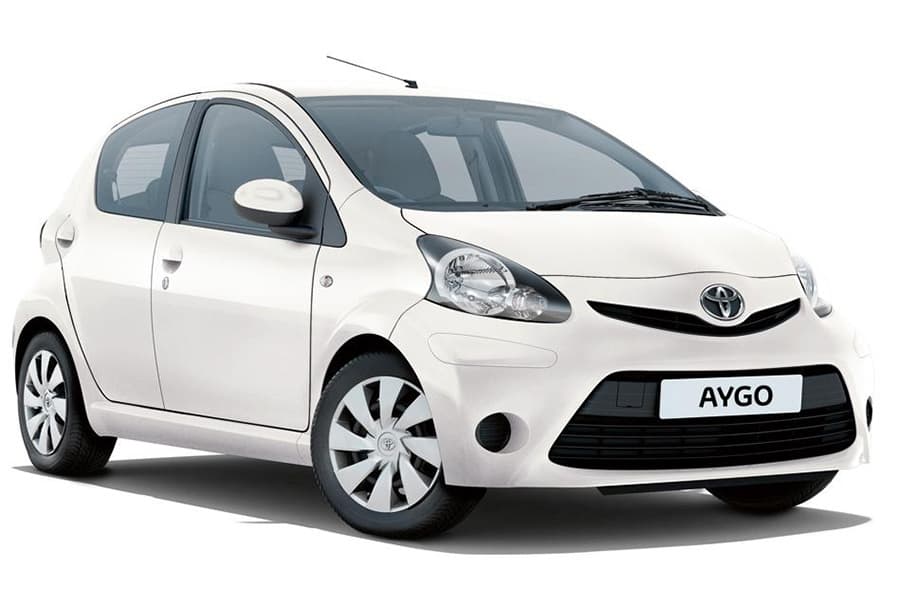 Toyota Aygo — AGGELOS Rentals rental in Paros
