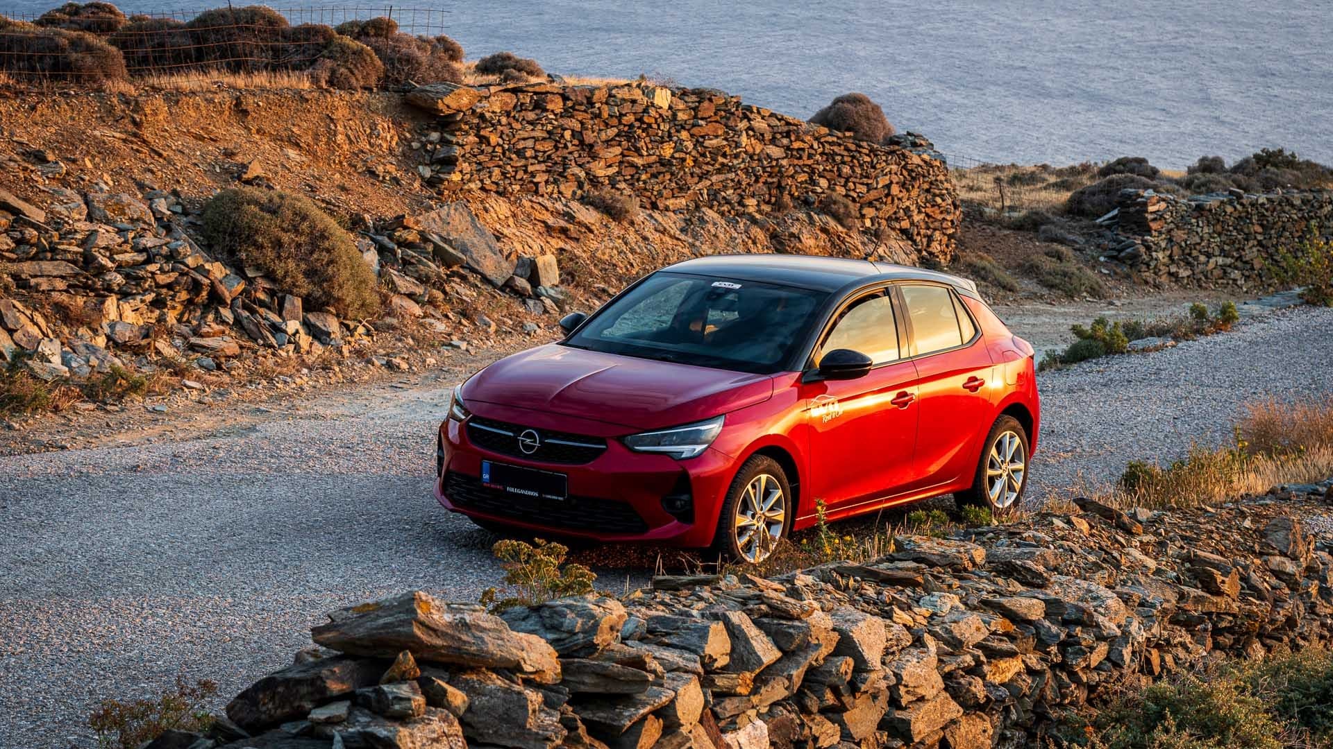 Opel Corsa 2023 — EVO Rent A Car rental in Folegandros