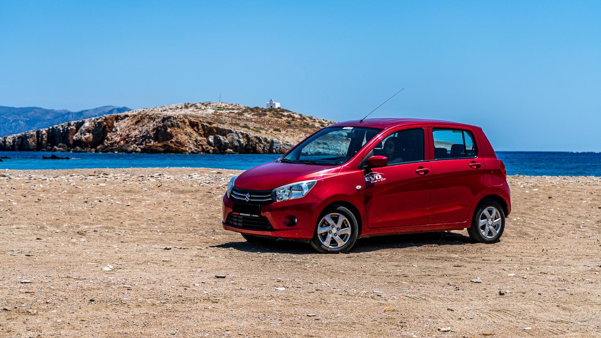 Suzuki Celerio โ EVO Rent A Car rental in Folegandros