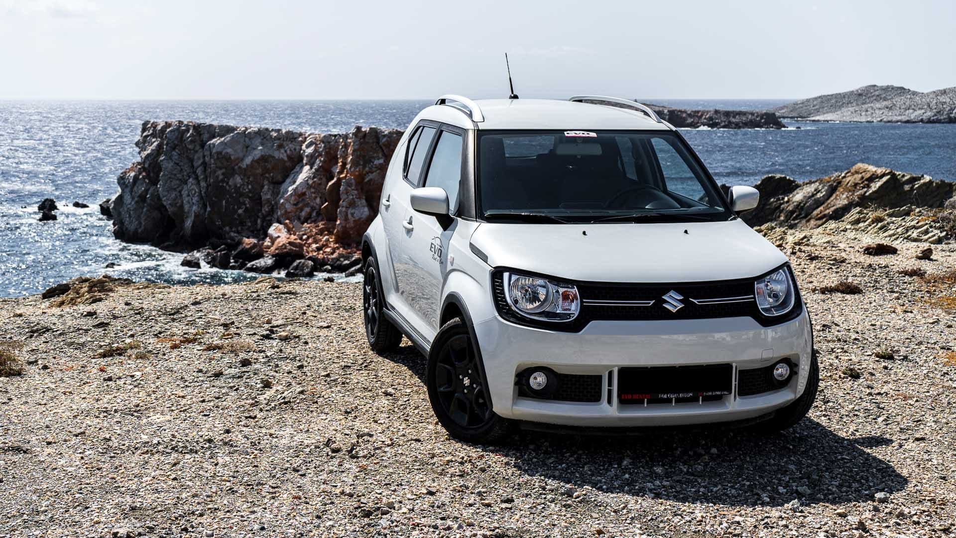 Suzuki Ignis Automatic — EVO Rent A Car rental in Folegandros