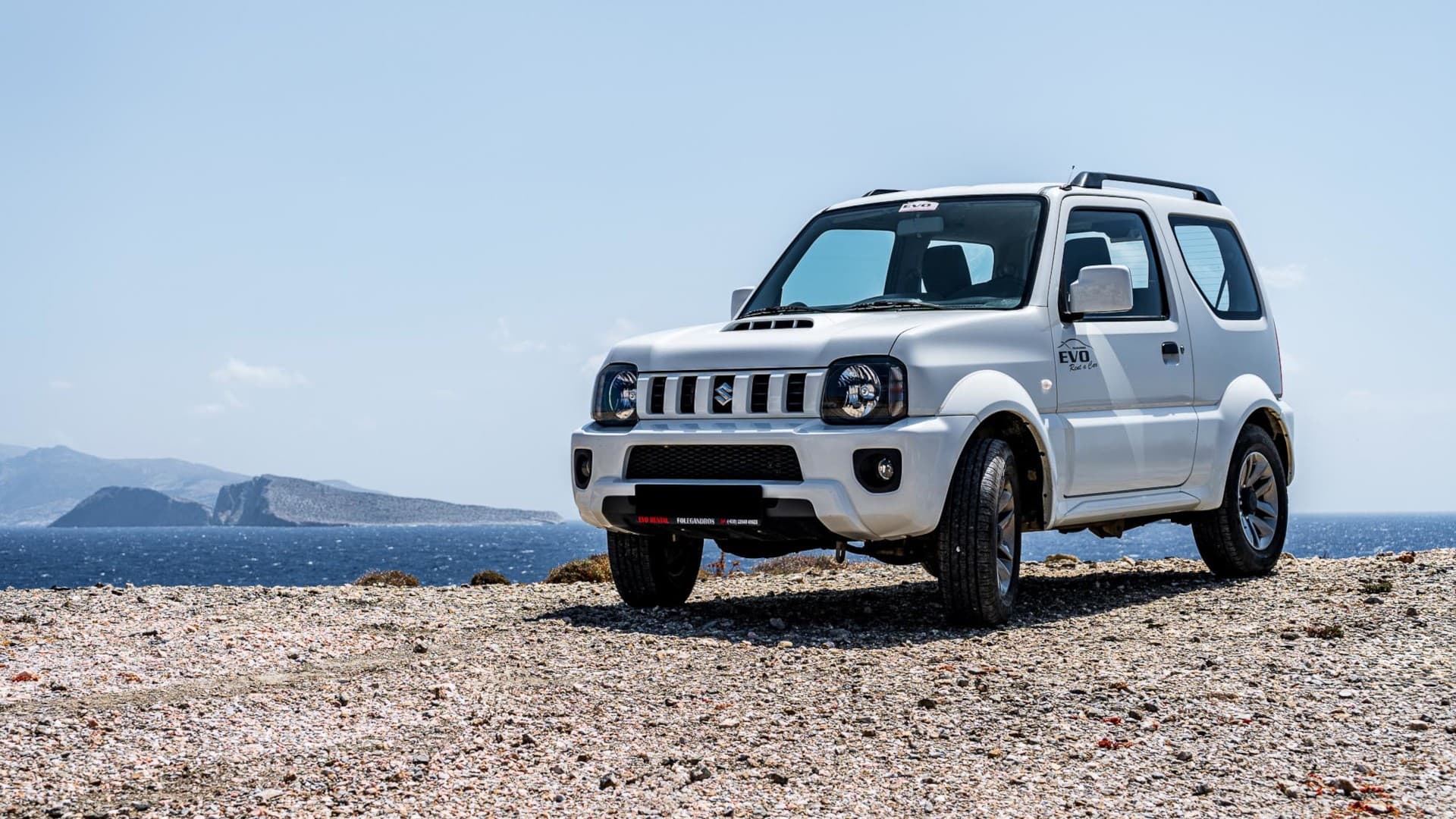 Suzuki Jimny — EVO Rent A Car rental in Folegandros