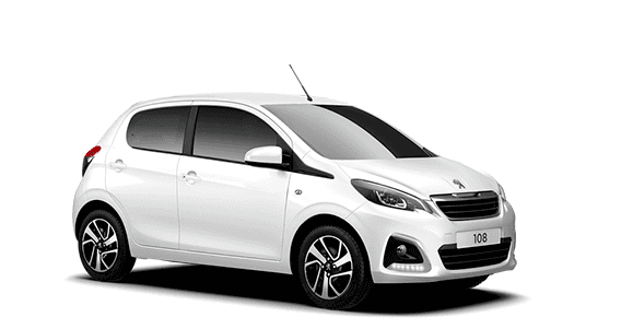 Peugeot 108 — Santorini Mercury Cars rental in Santorini