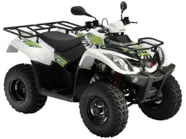 Kymco MXU 310cc โ Santorini Rent Me rental in Santorini