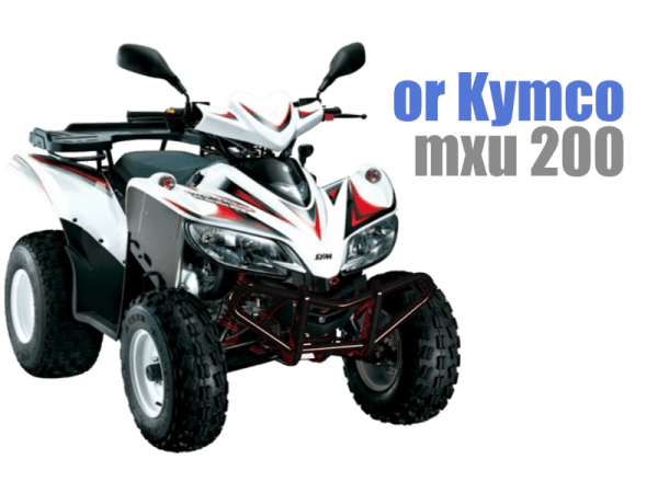 Sym Quadlander 200cc — Santorini Rent Me rental in Santorini