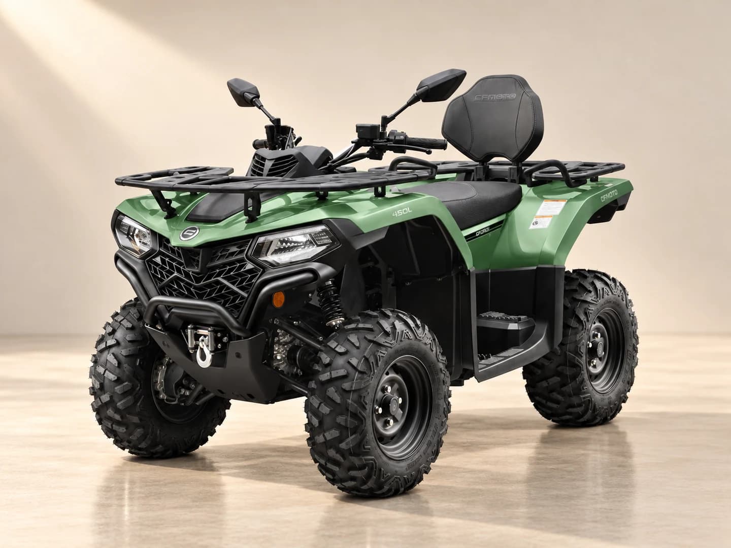 CF MOTO 450L, Escape in Naxos, Naxos
