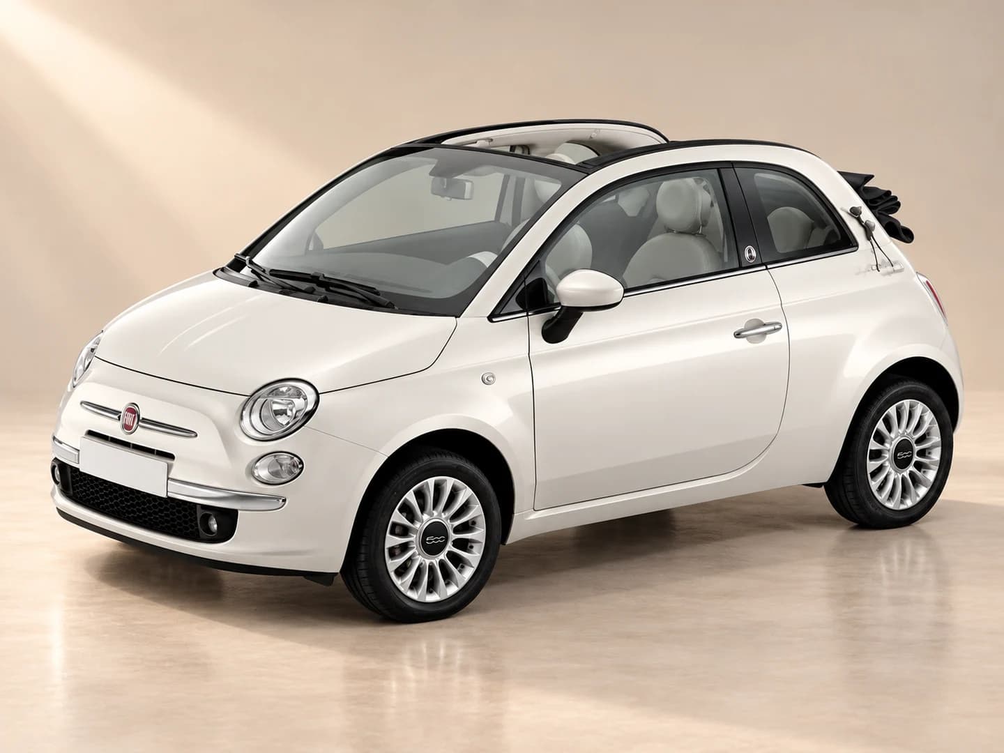 Fiat 500 cabrio, Escape in Naxos, Naxos