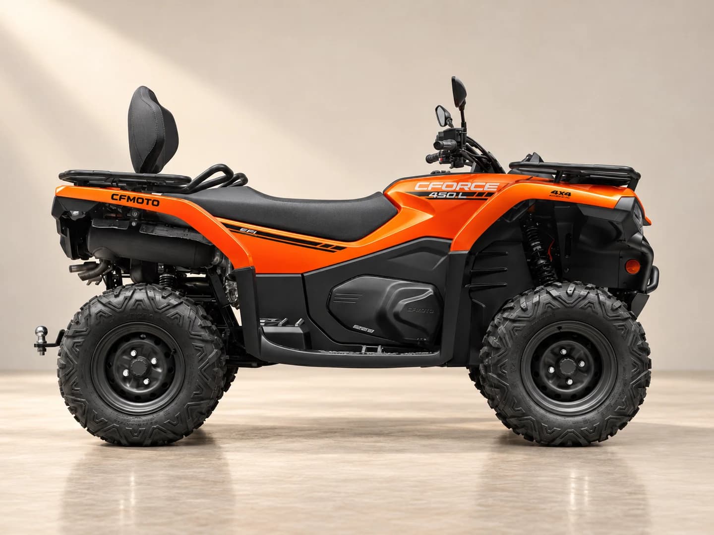 CForce 450cc Long 4x4 ATV, Alikis Rent a Car, Paros