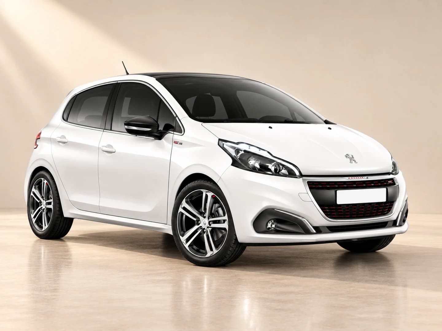 Peugeot 208-Touch screen, Best Paros Rentals, Paros