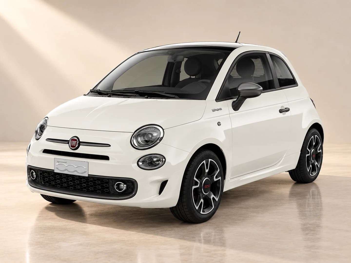 Fiat 500C, AGGELOS Rentals, Paros