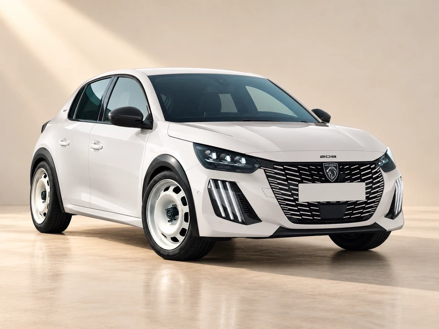 Peugeot 208, AGGELOS Rentals, Paros