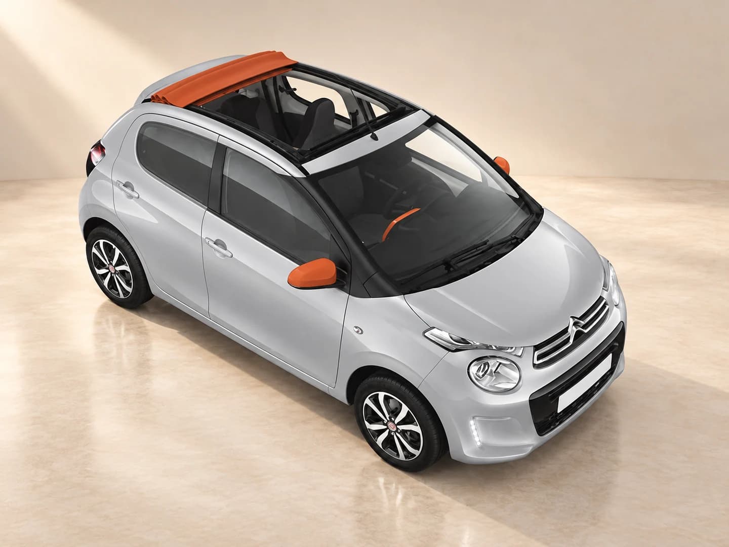 Cat A3 – Citroen C1 | 1.0 Auto – Open top, Chaniotis | Paros Rentals®, Paros