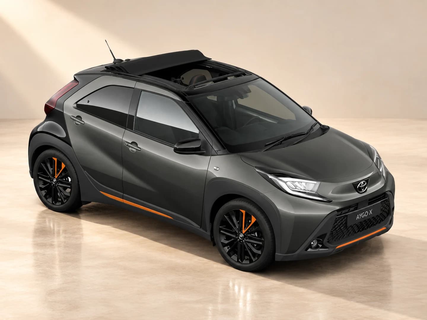 Cat AH3 – New Toyota Aygo X Auto | Open top, Chaniotis | Paros Rentals®, Paros