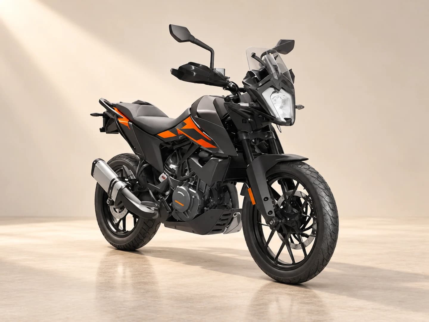 KTM Adventure 250cc, Loukis Rentals, Paros