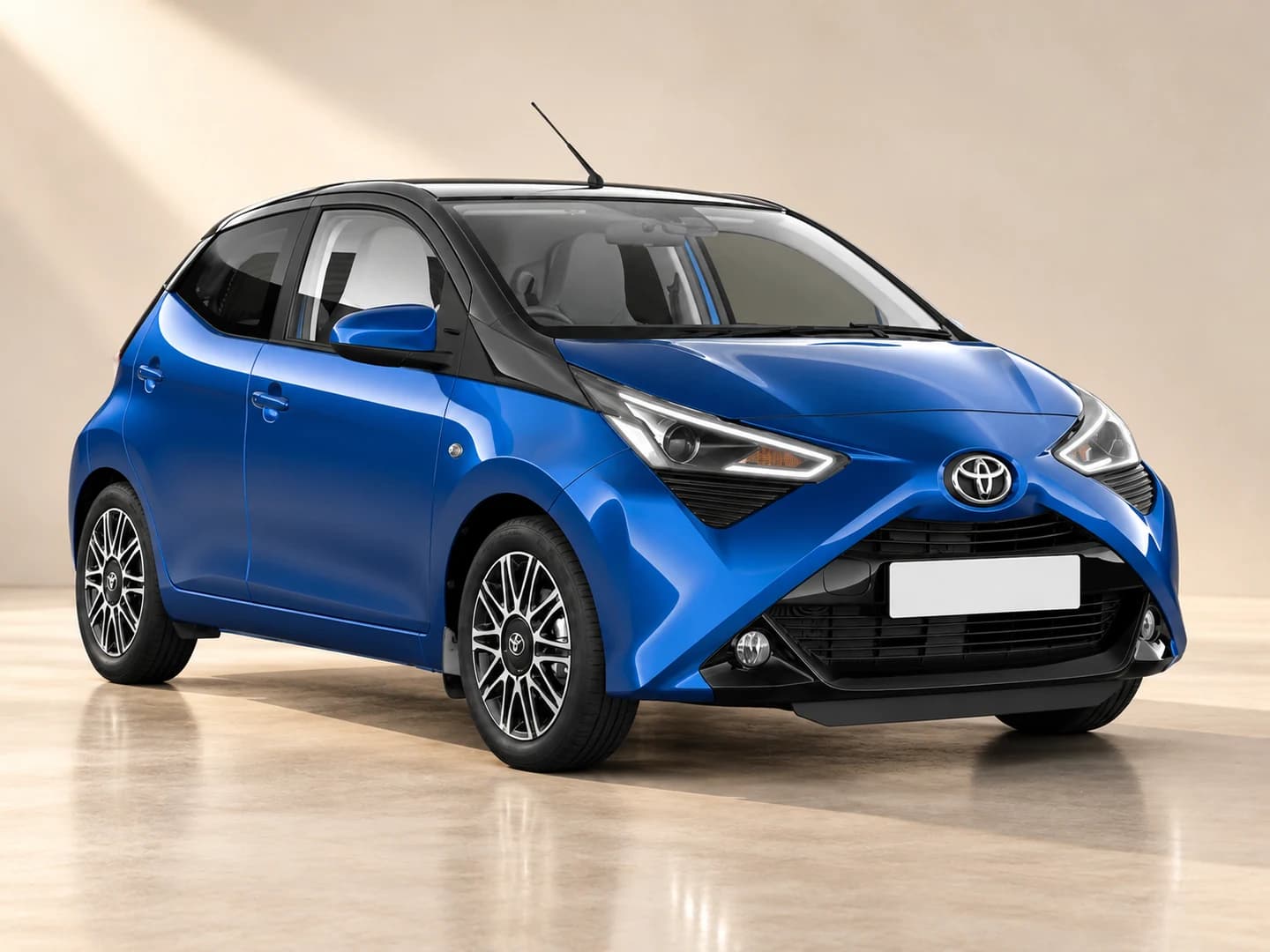 Toyota Aygo Automatic, Alikis Rent a Car, Paros