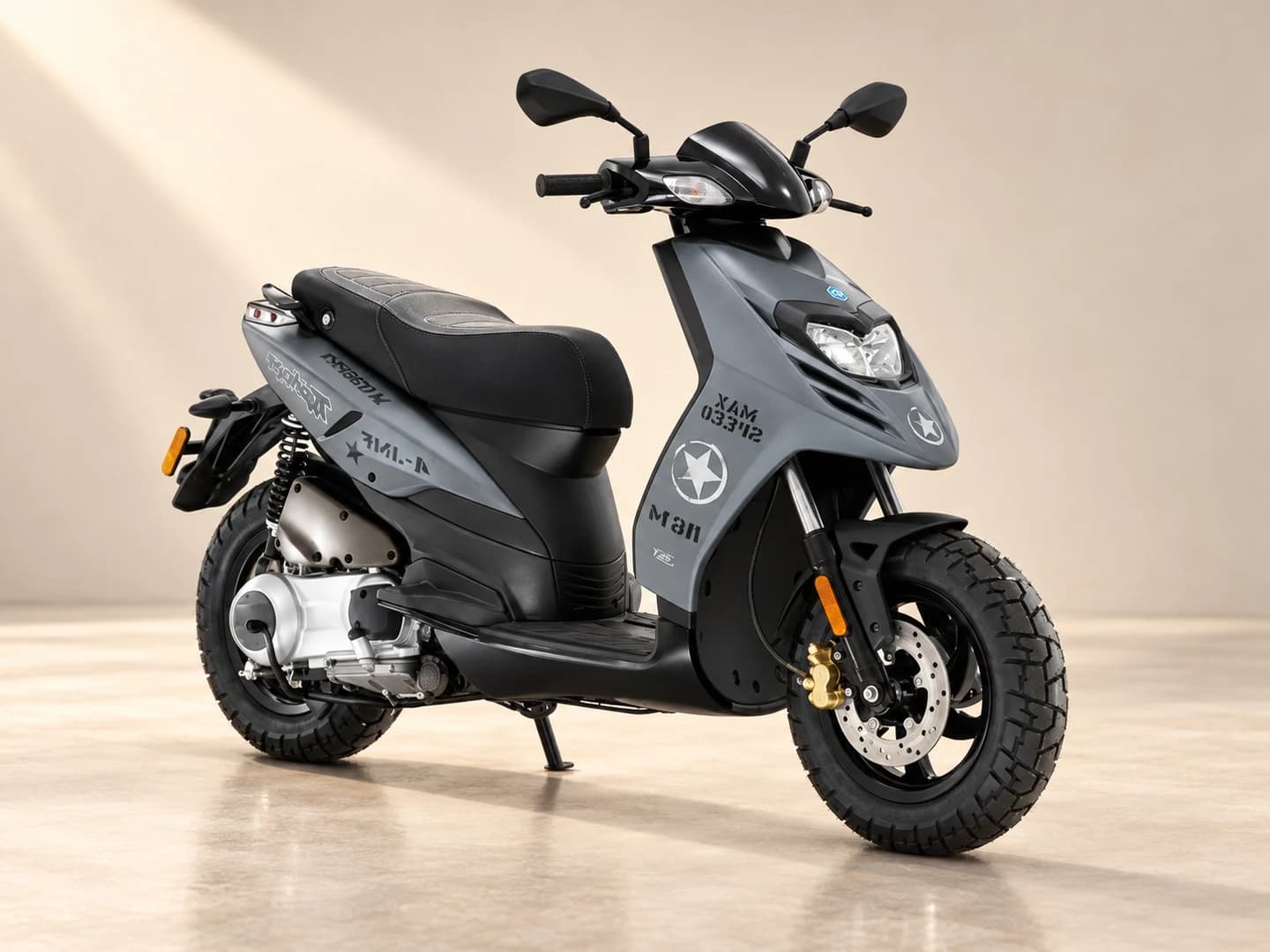 Piaggio Typhoon 125cc, Santorini Rent Me, Santorini