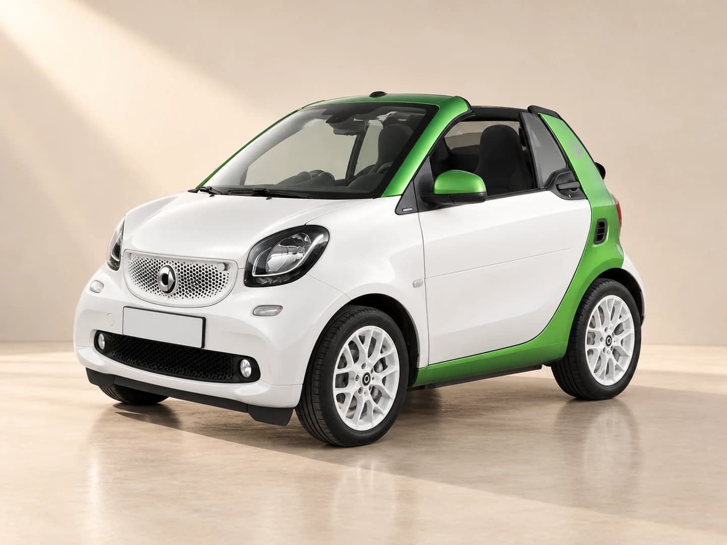 Smart EQ Fortwo Cabrio, EVO Rent A Car, Folegandros