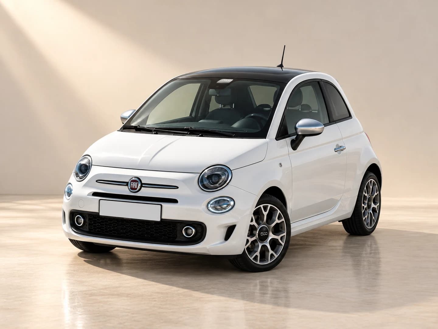 Fiat 500 Rockstar, EVO Rent A Car, Folegandros