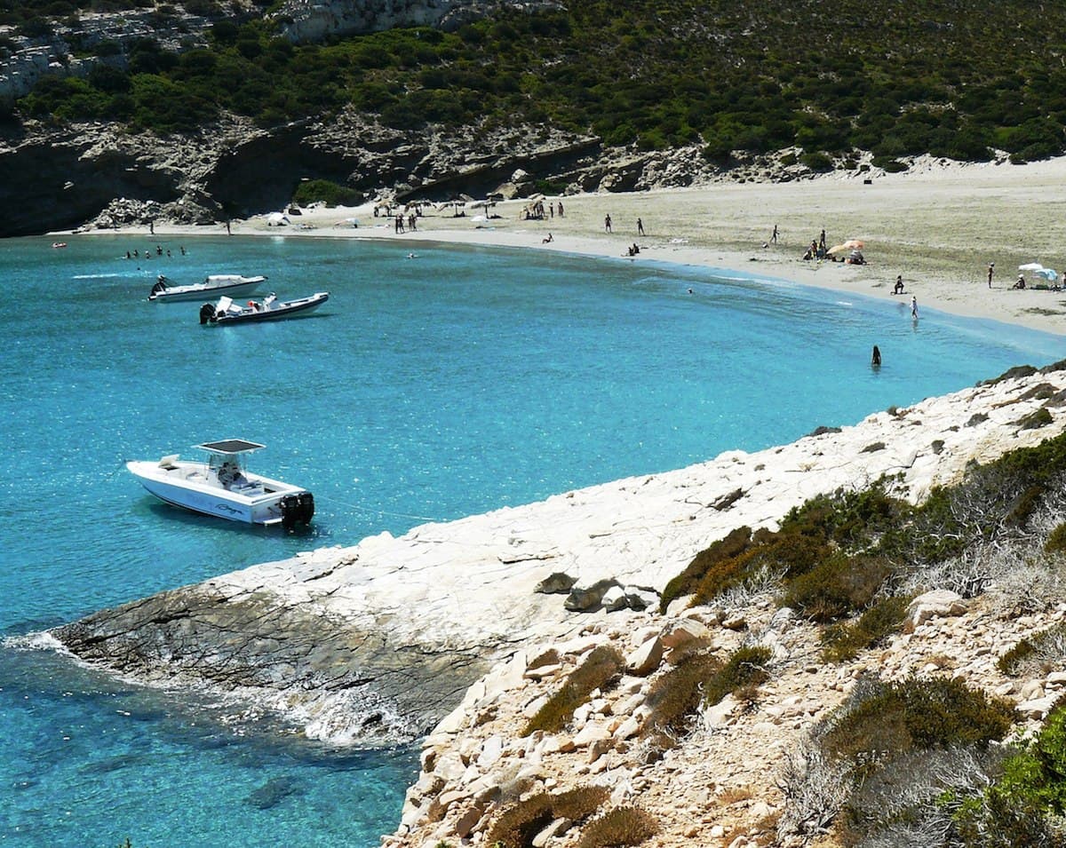 Antiparos, Greece — landscape and geology