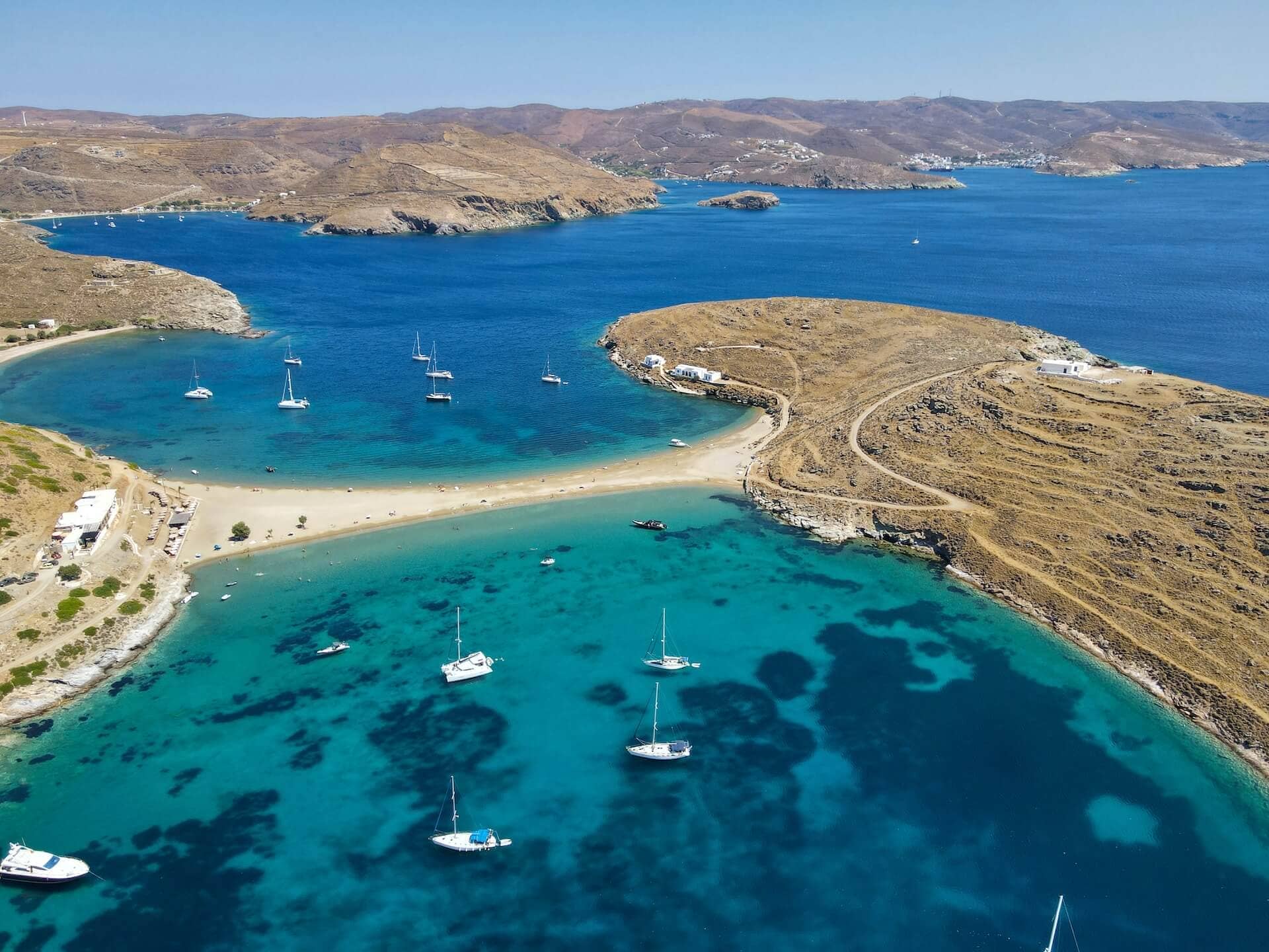 Kythnos island view