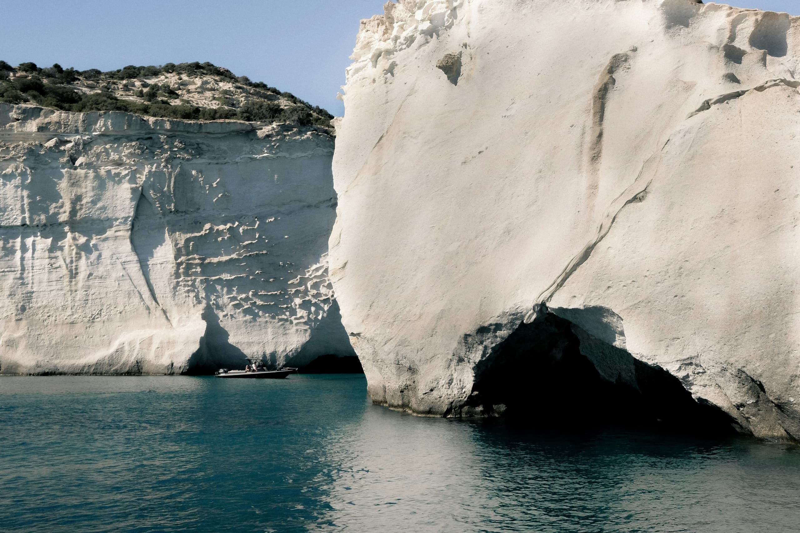 Milos, Greece — landscape and geology