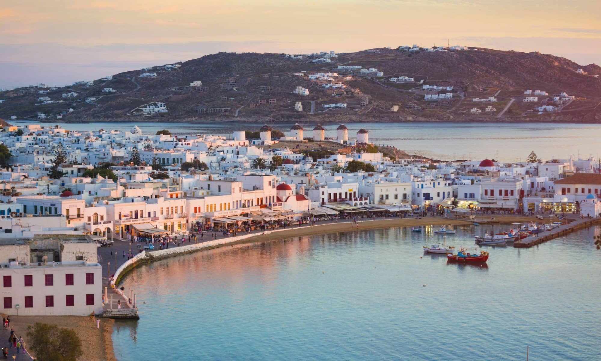 Mykonos, Greece — landscape and geology