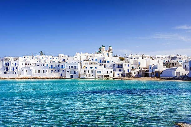 Paros, Greece — landscape and geology