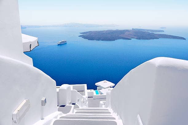 Santorini, Greece — landscape and geology