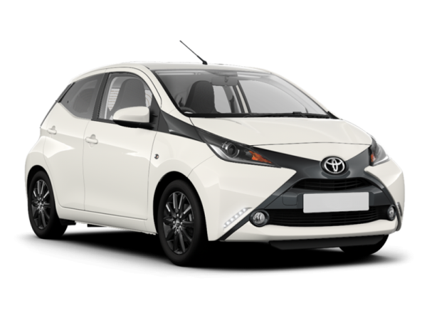 Toyota Aygo compact rental car from Alikis Rent a Car Paros fleet