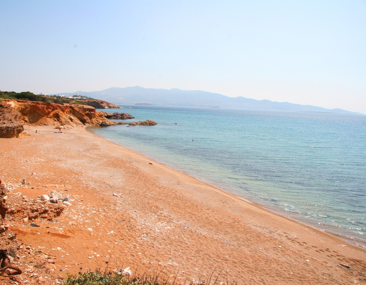 Soros Area, Antiparos: The Beach Coast
