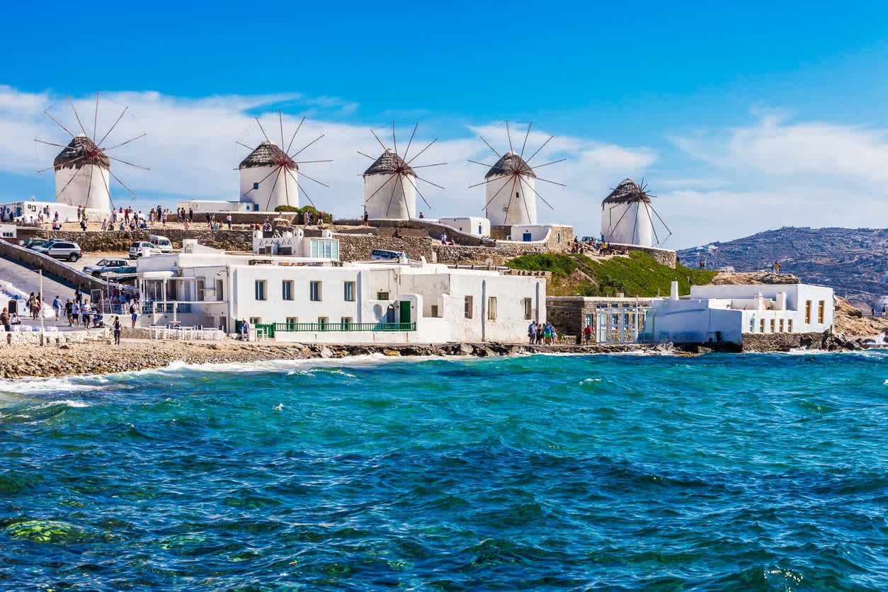 Mykonos windmills