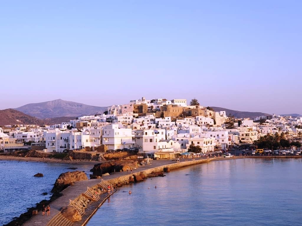 Naxos Chora town