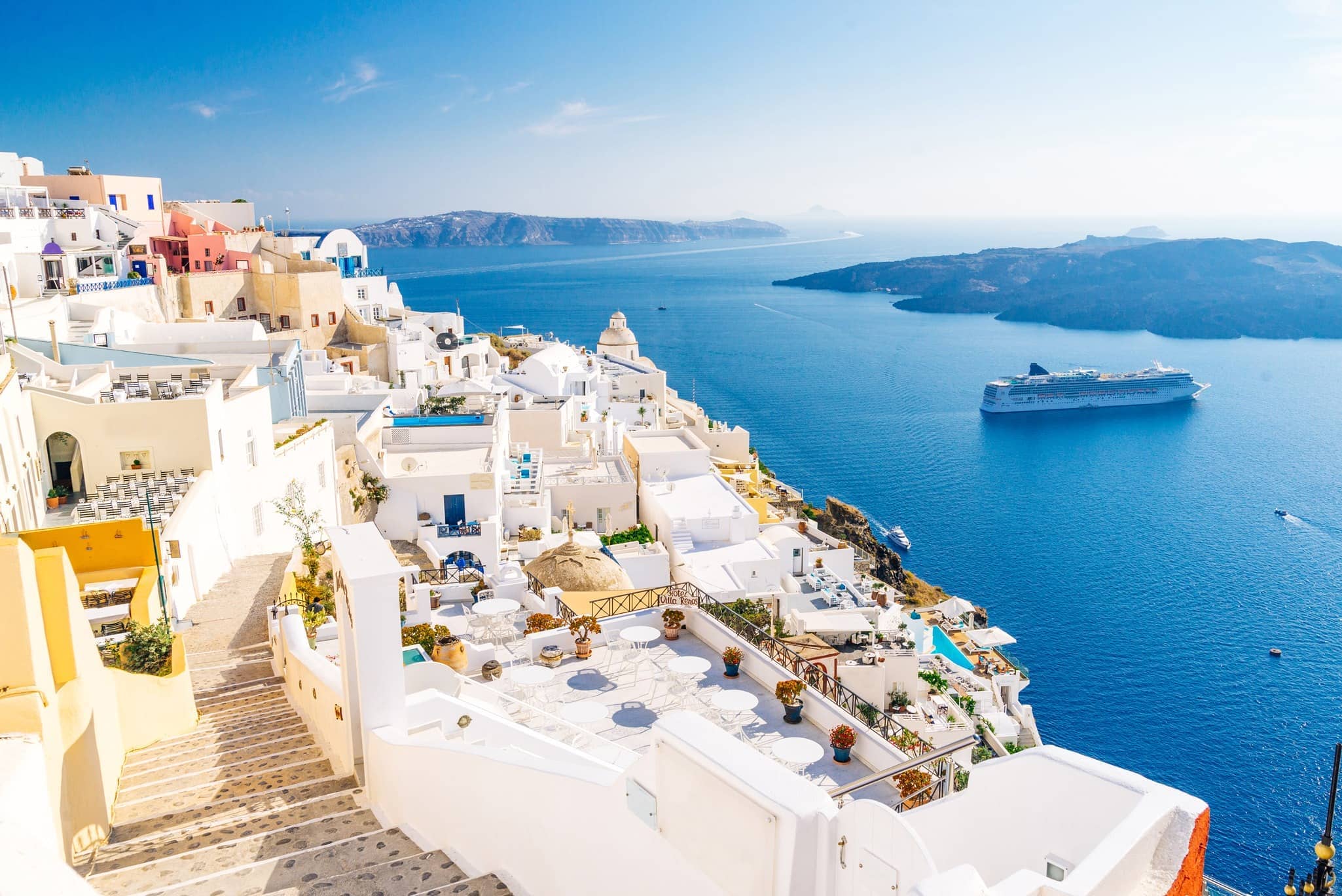 Flights to Santorini