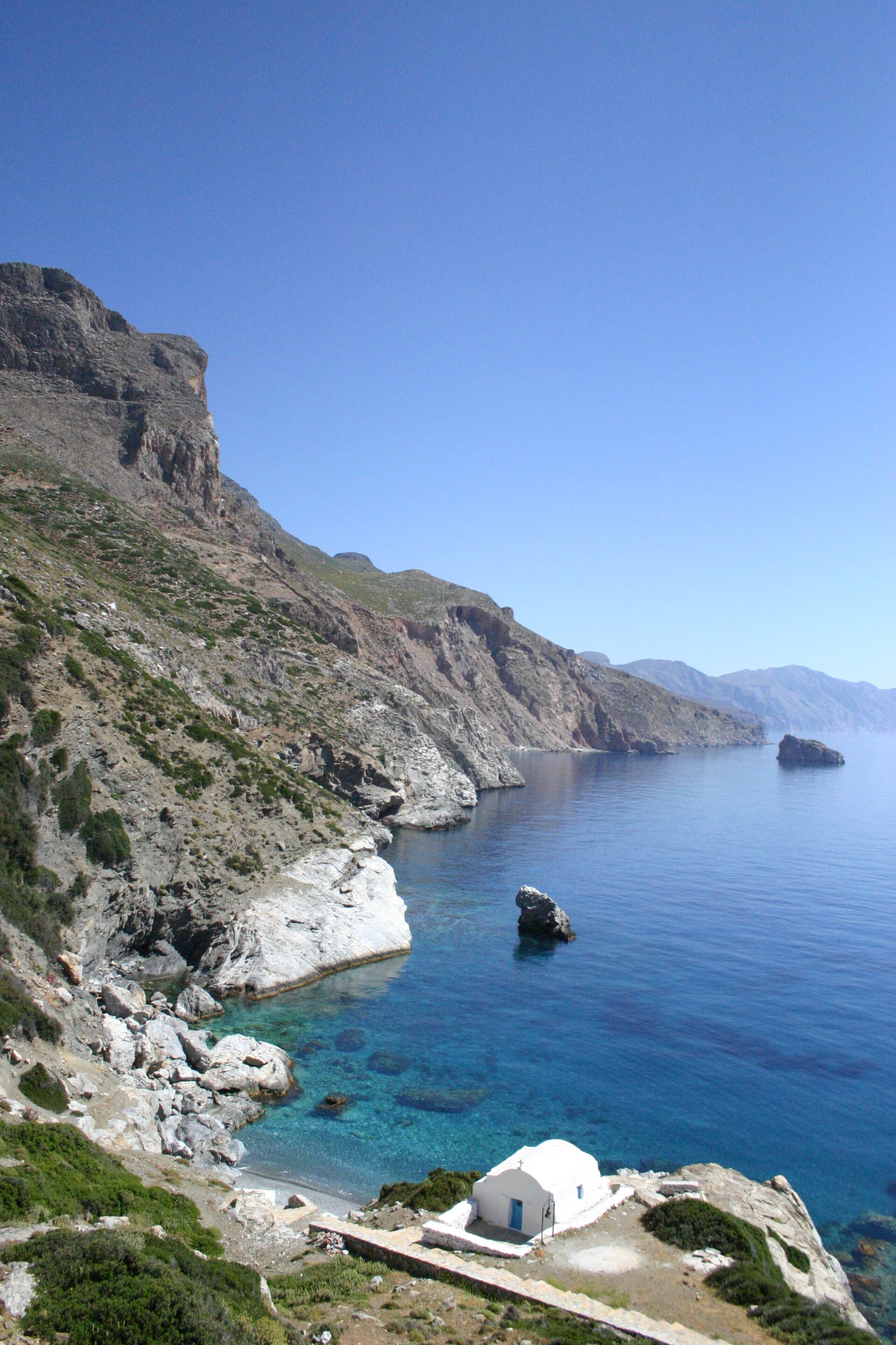 Playa de Agia Anna, Amorgos: Icónica y cinematográfica