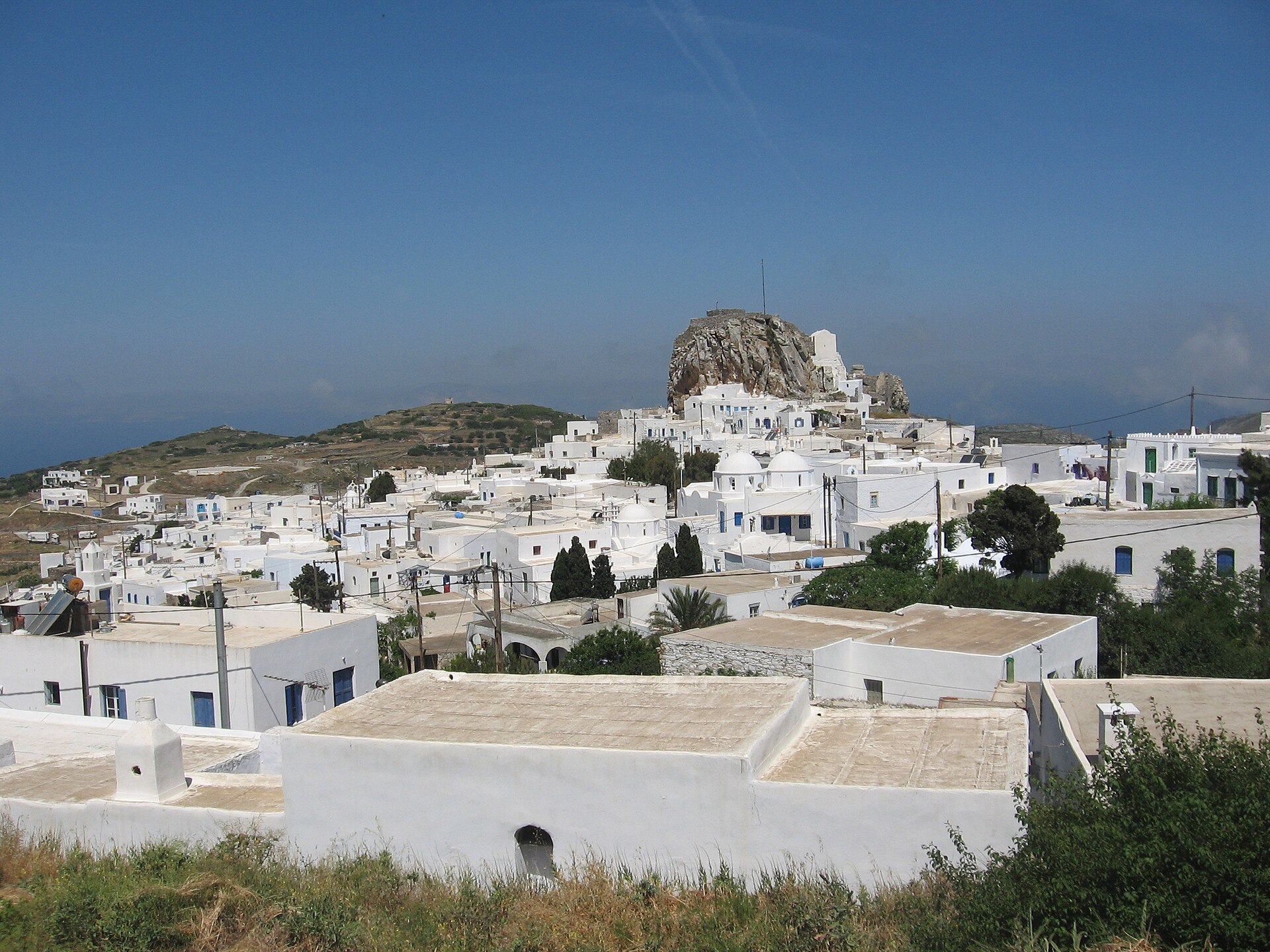 Chora, Amorgos: La joya de la cresta