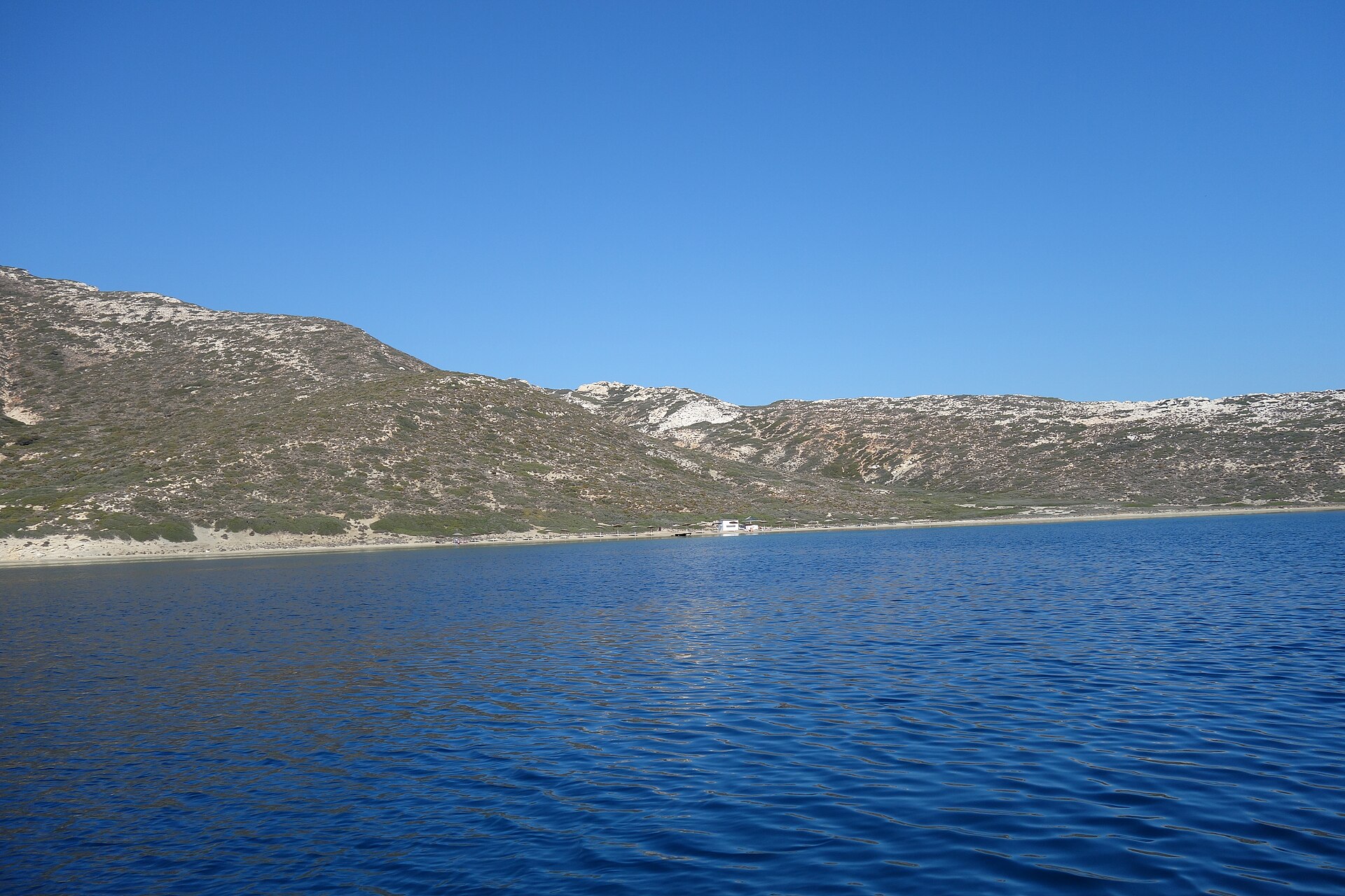 Playa de Nikouria, Amorgos: Escapada a un islote