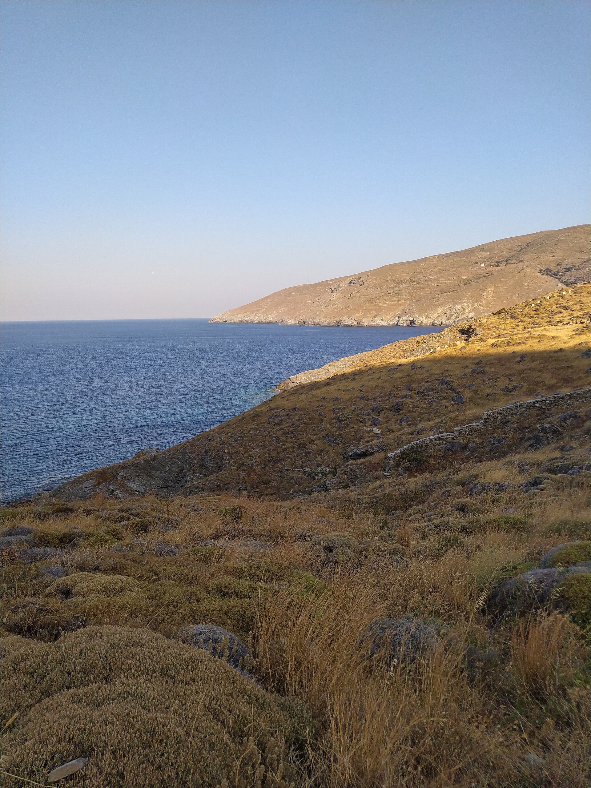Strand Tis Grias to Pidima, Andros: Legendarisch en indrukwekkend