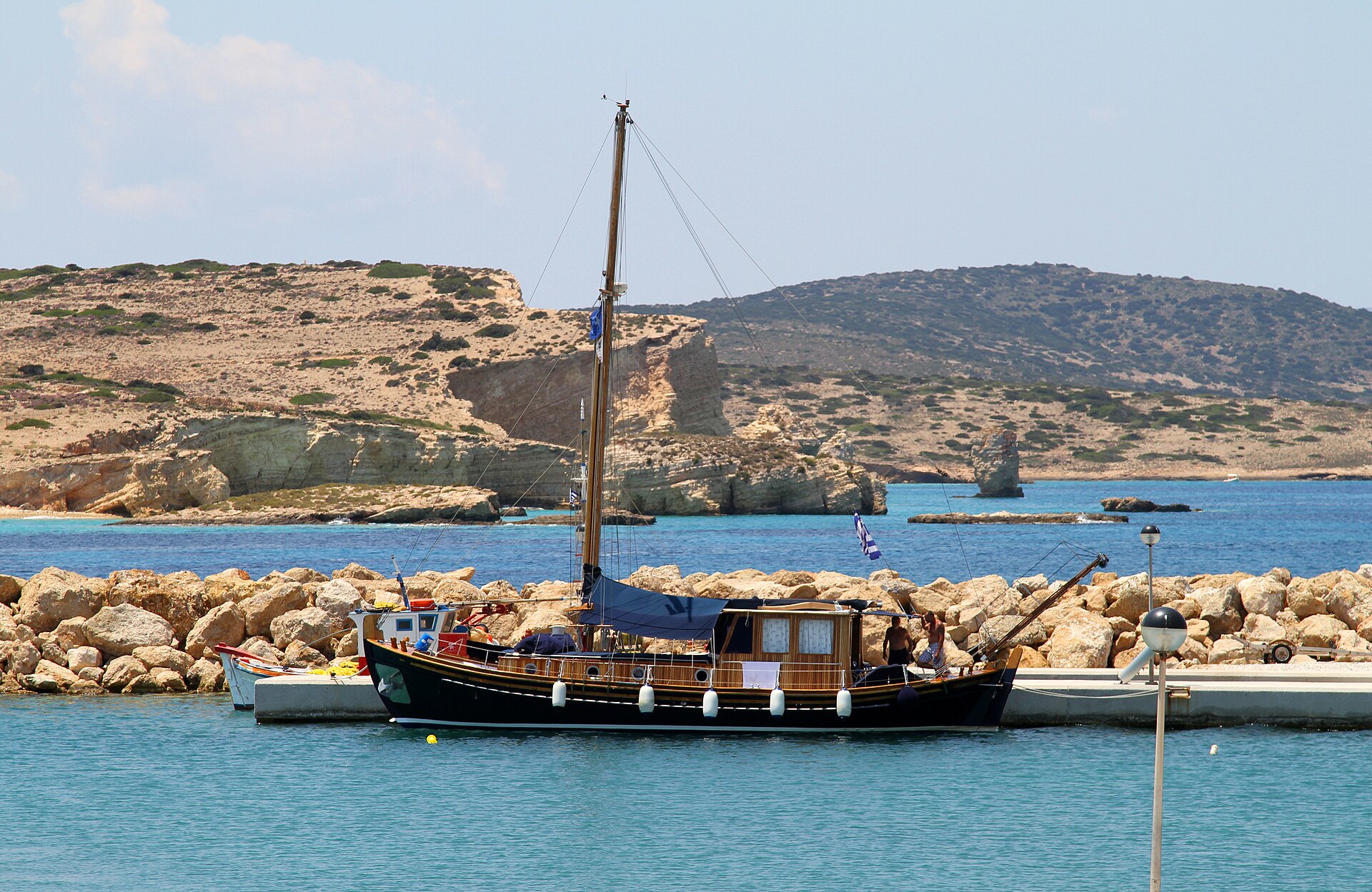 Kato Koufonisi, Koufonisia: Die unbewohnte Schwesterinsel
